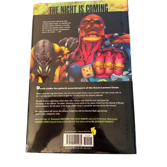 Green Lantern Corps Emerald Eclipse Prelude To Blackest Night Hardcover Graphic - Picture 2 of 3